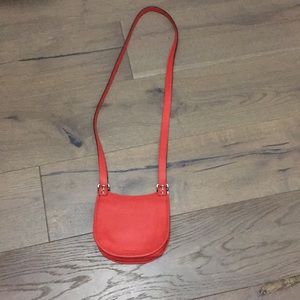 Red coach purse